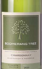 Restauracj MIeszczańska Wino Boomerang Chardonnay South Estern Austarlia